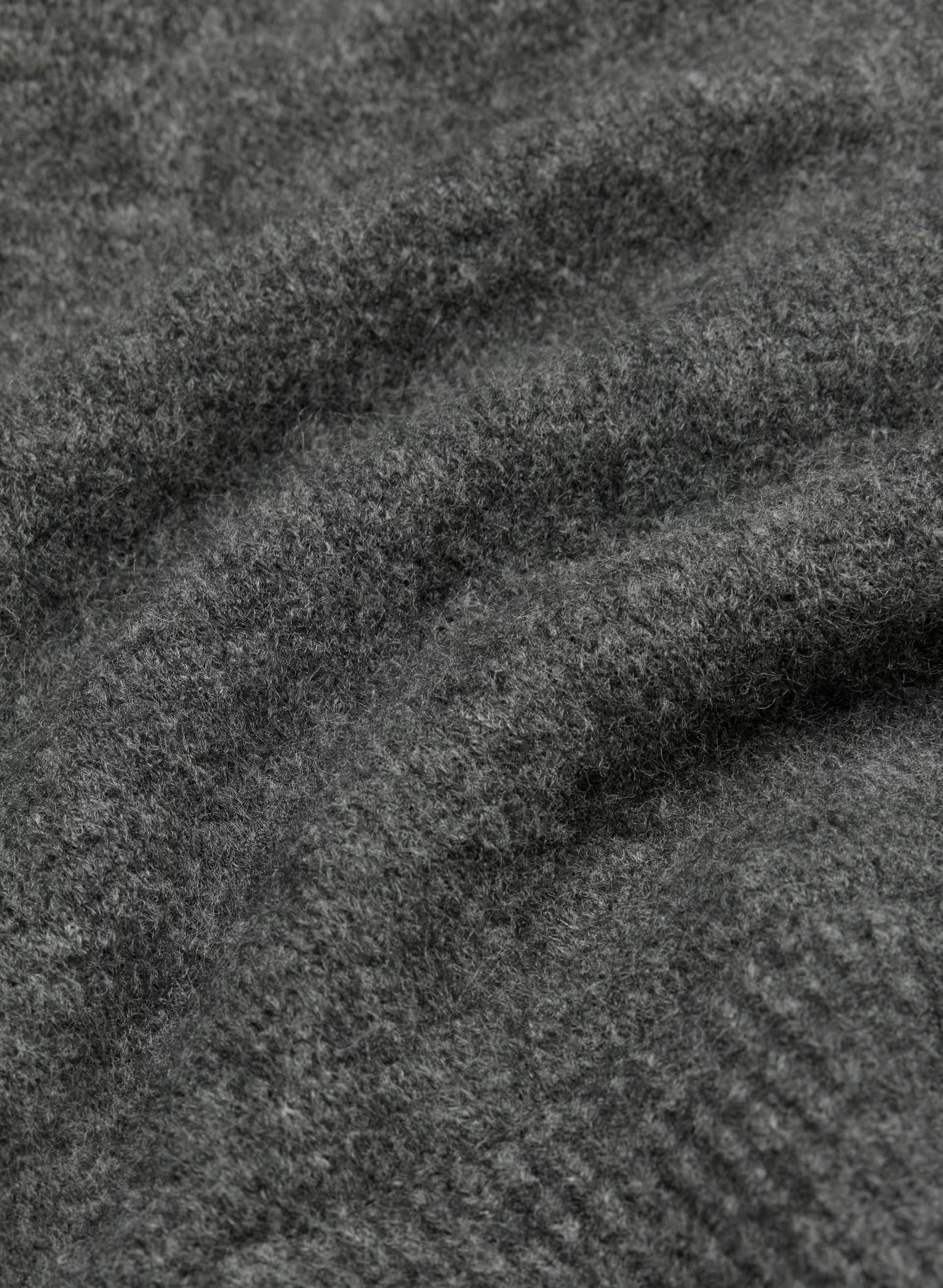 SoftSpoke™ Dear Wrap Sweater - HEATHER CHARCOAL