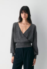 SoftSpoke™ Dear Wrap Sweater - CARDAMON