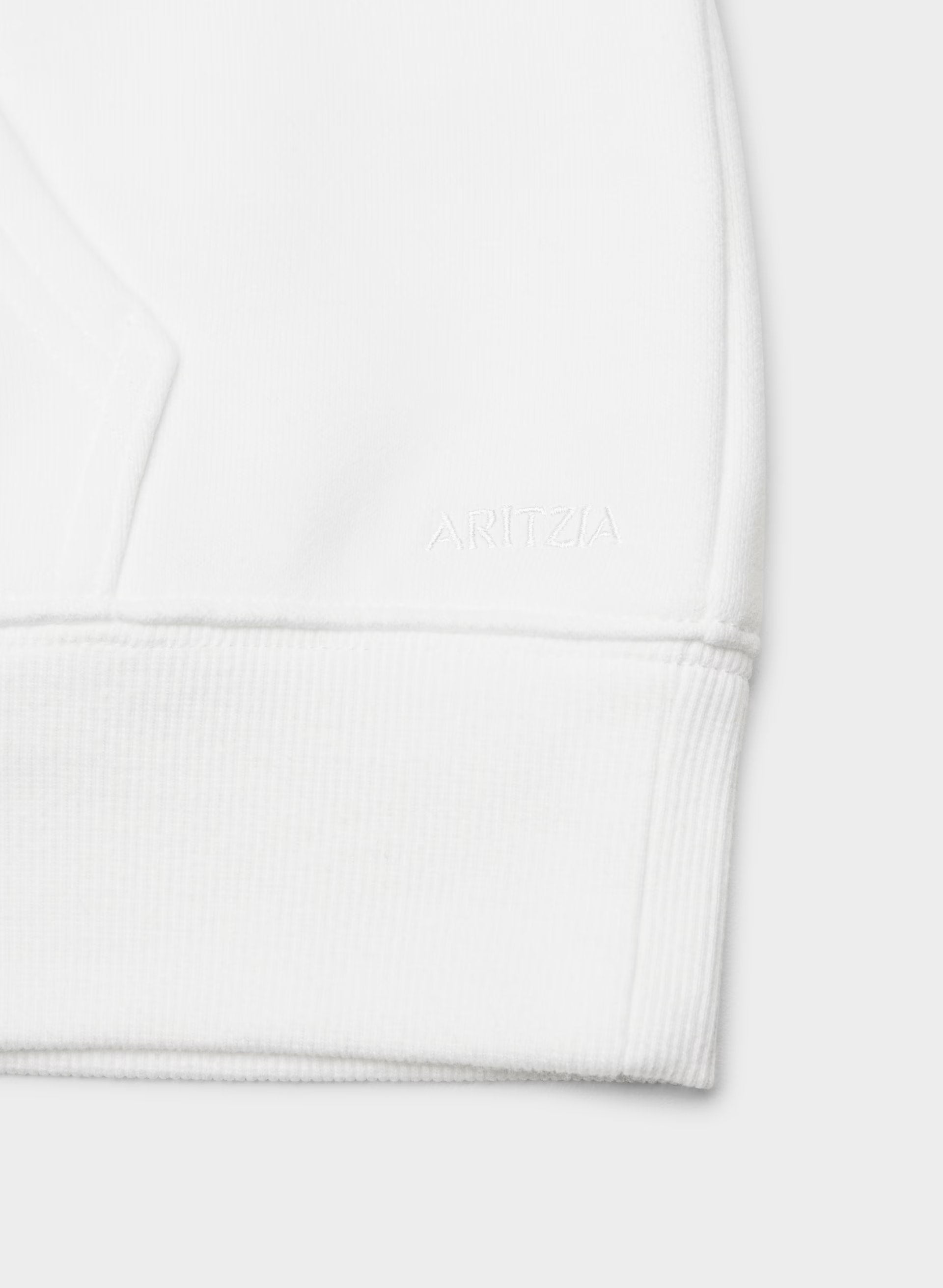 Cozy Sweatfleece Perfect Hoodie - WHITE