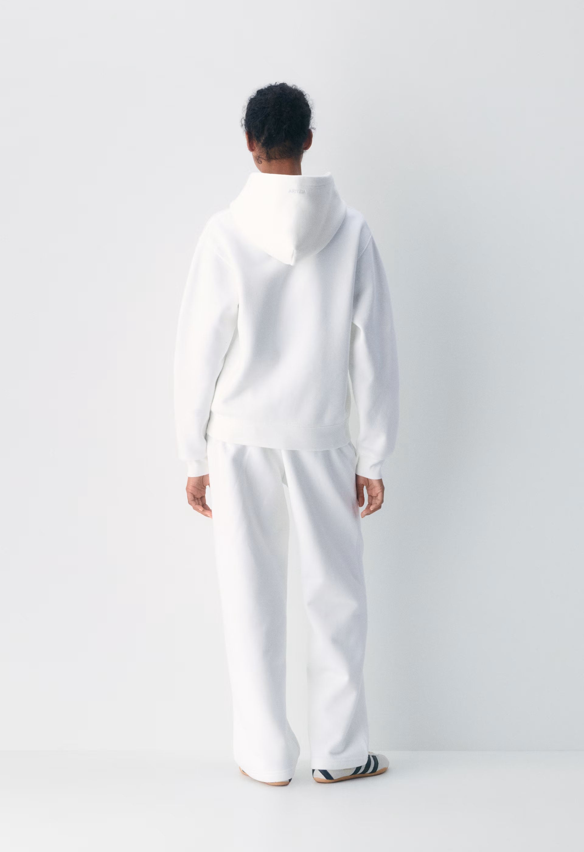 Cozy Sweatfleece Perfect Hoodie - WHITE