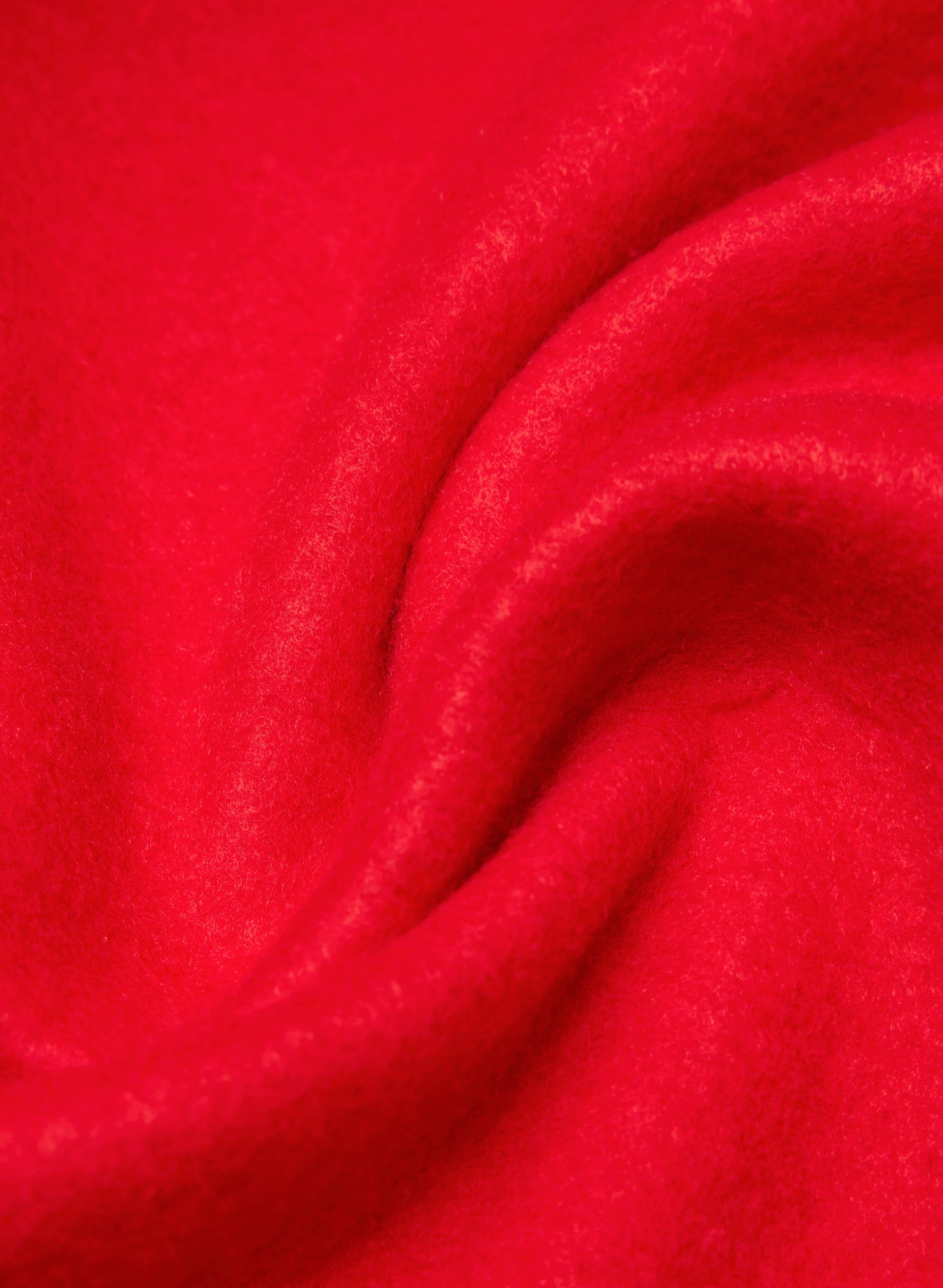 Cozy Sweatfleece Boyfriend 1/2 Zip - FLASHING RED