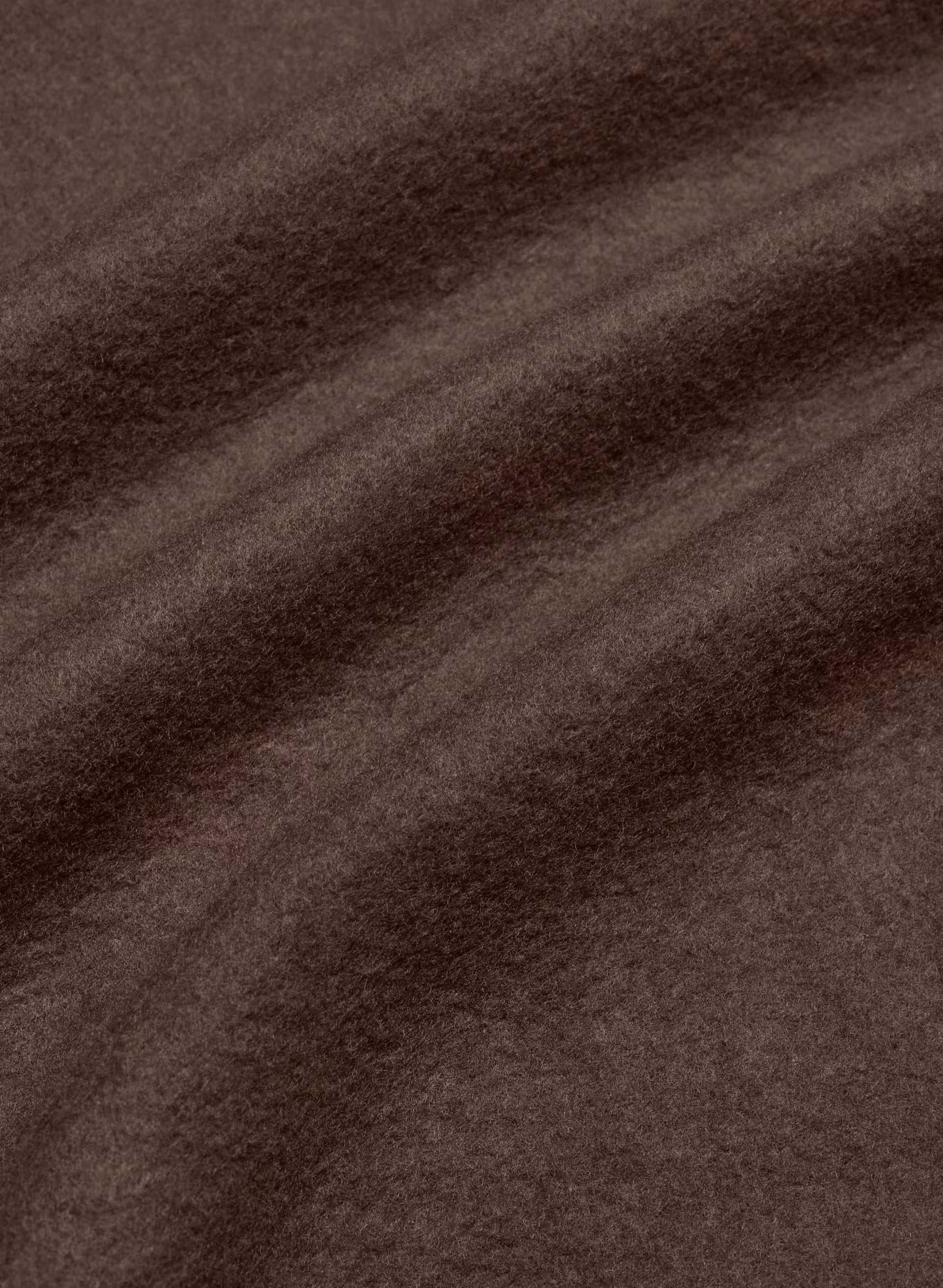 Cozy Sweatfleece Perfect Zip Hoodie - RICH MOCHA BROWN
