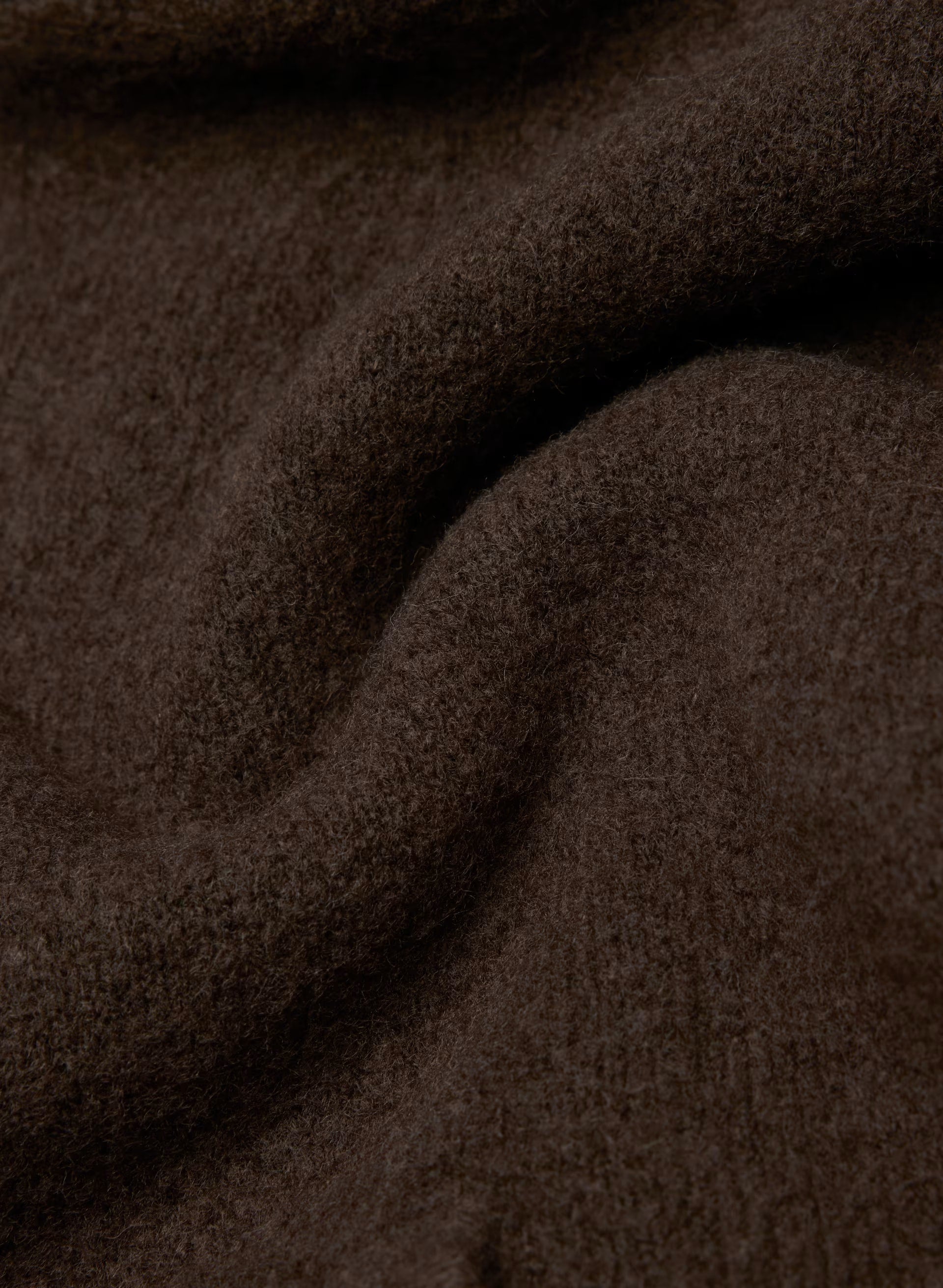 Peyton Zip Hoodie - RICH MOCHA BROWN