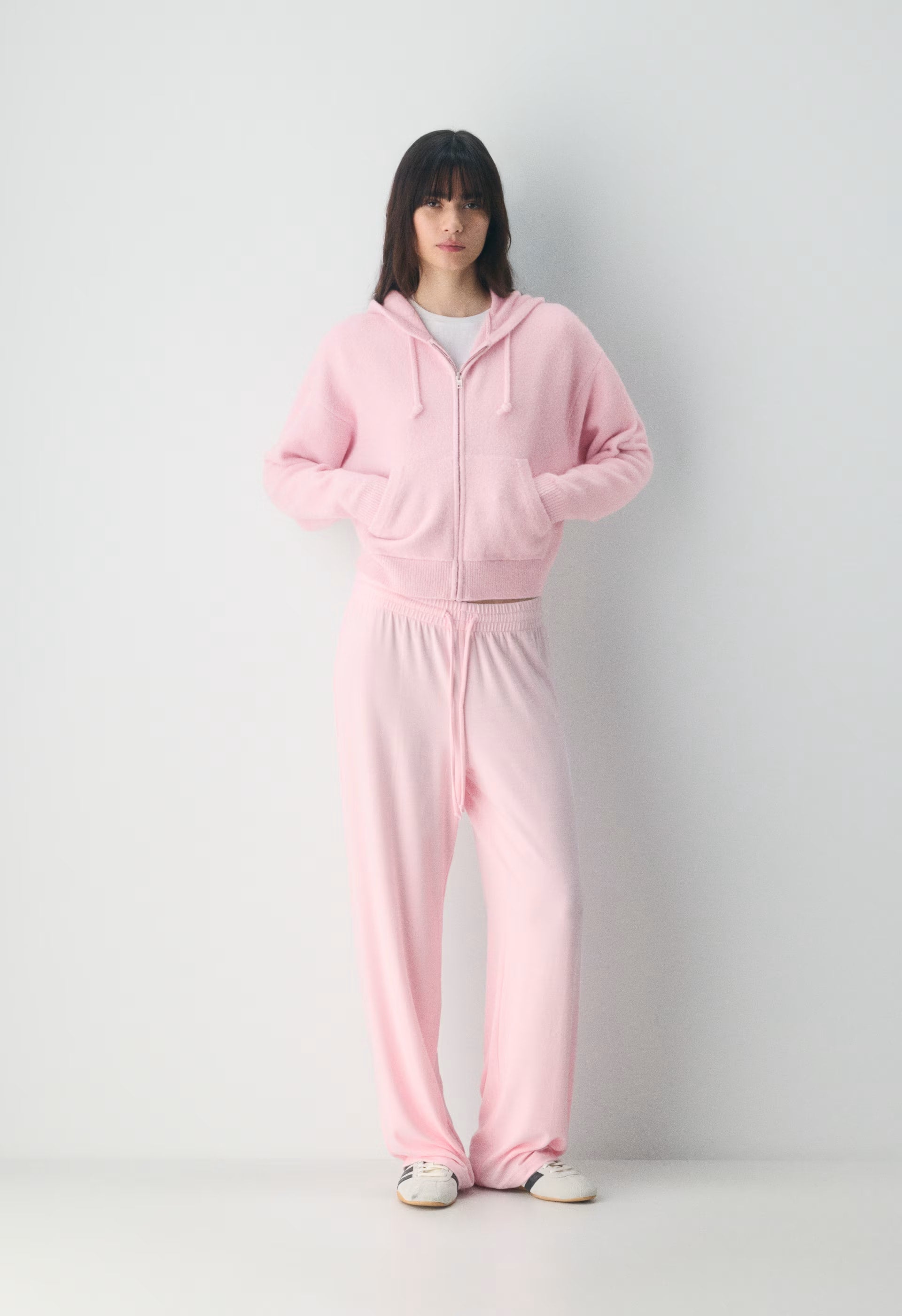 Peyton Zip Hoodie - CUPID PINK