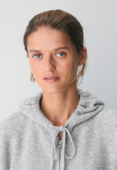 Peyton Zip Hoodie - HEATHER CHROME