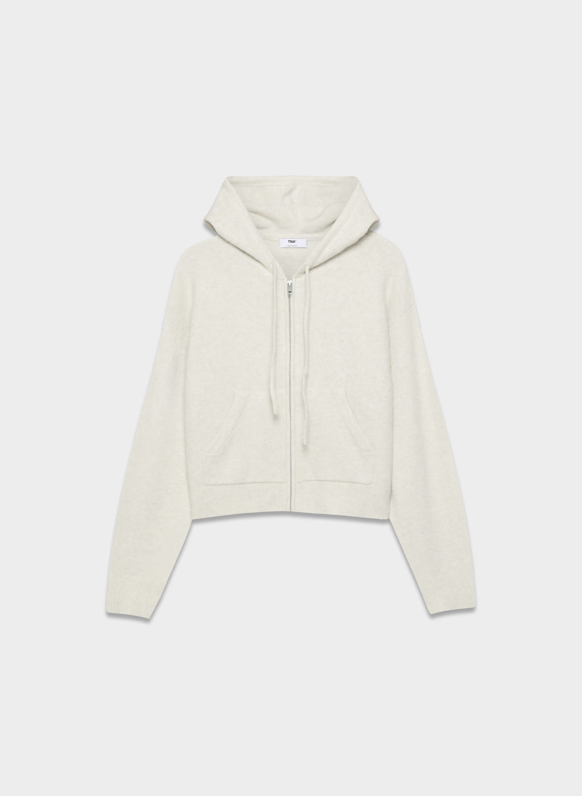 Peyton Zip Hoodie - HEATHER BIRCH