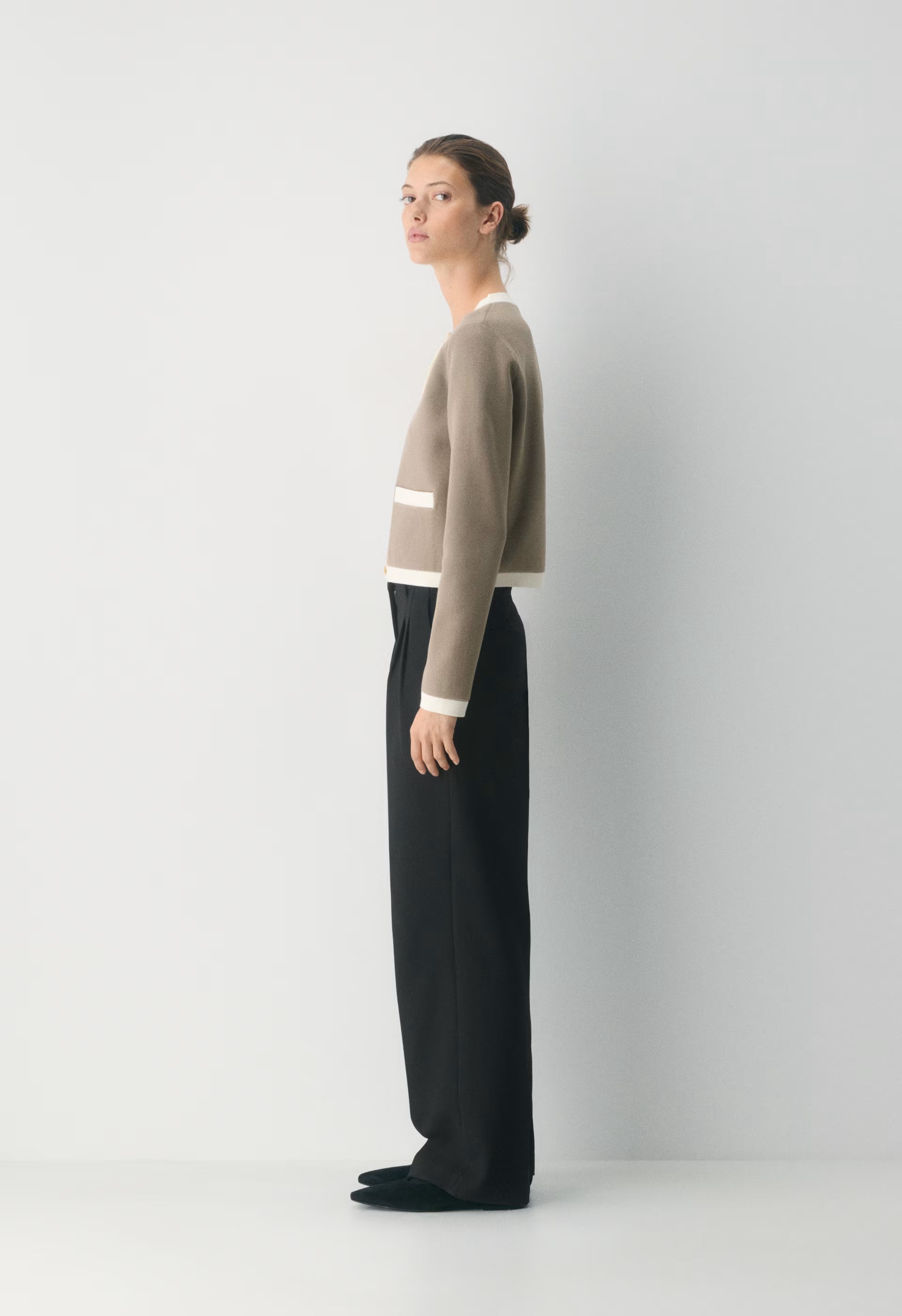 Approach Cardigan - Wonder Yarn - NOMAD TPE/ LIGHT BIRCH
