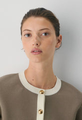 Approach Cardigan - Wonder Yarn - NOMAD TPE/ LIGHT BIRCH