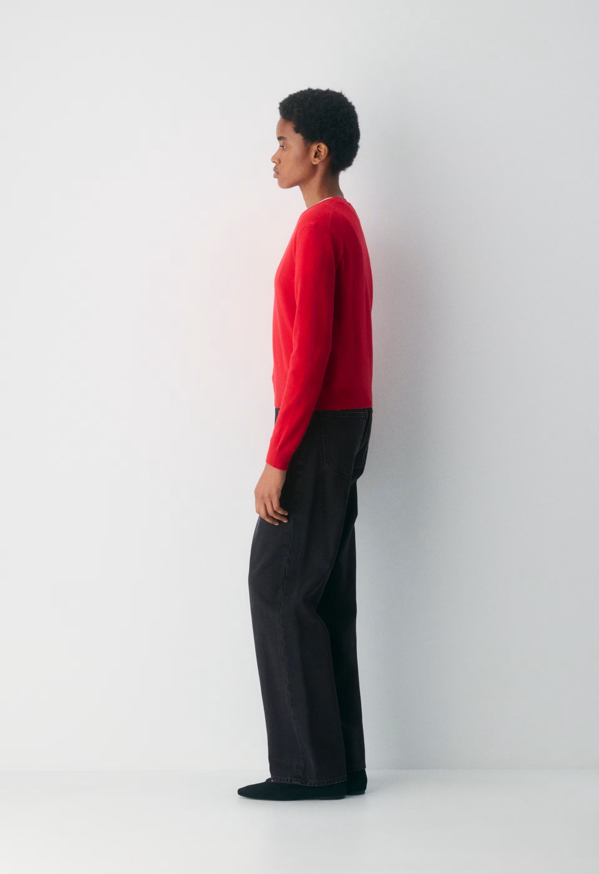 Bare Cashmere Bloor Sweater - FLASHING RED