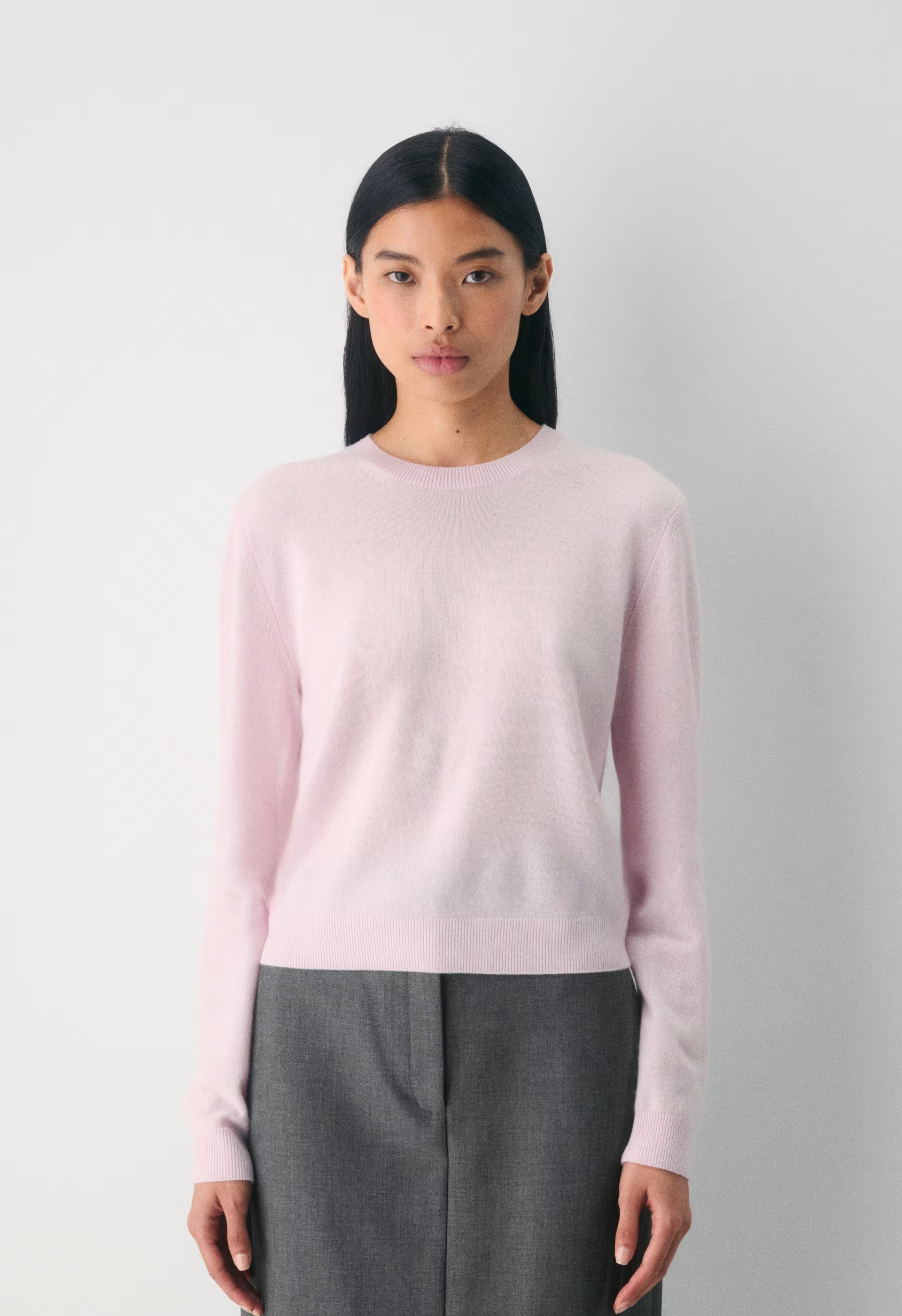 Bare Cashmere Bloor Sweater - MAGNOLIA