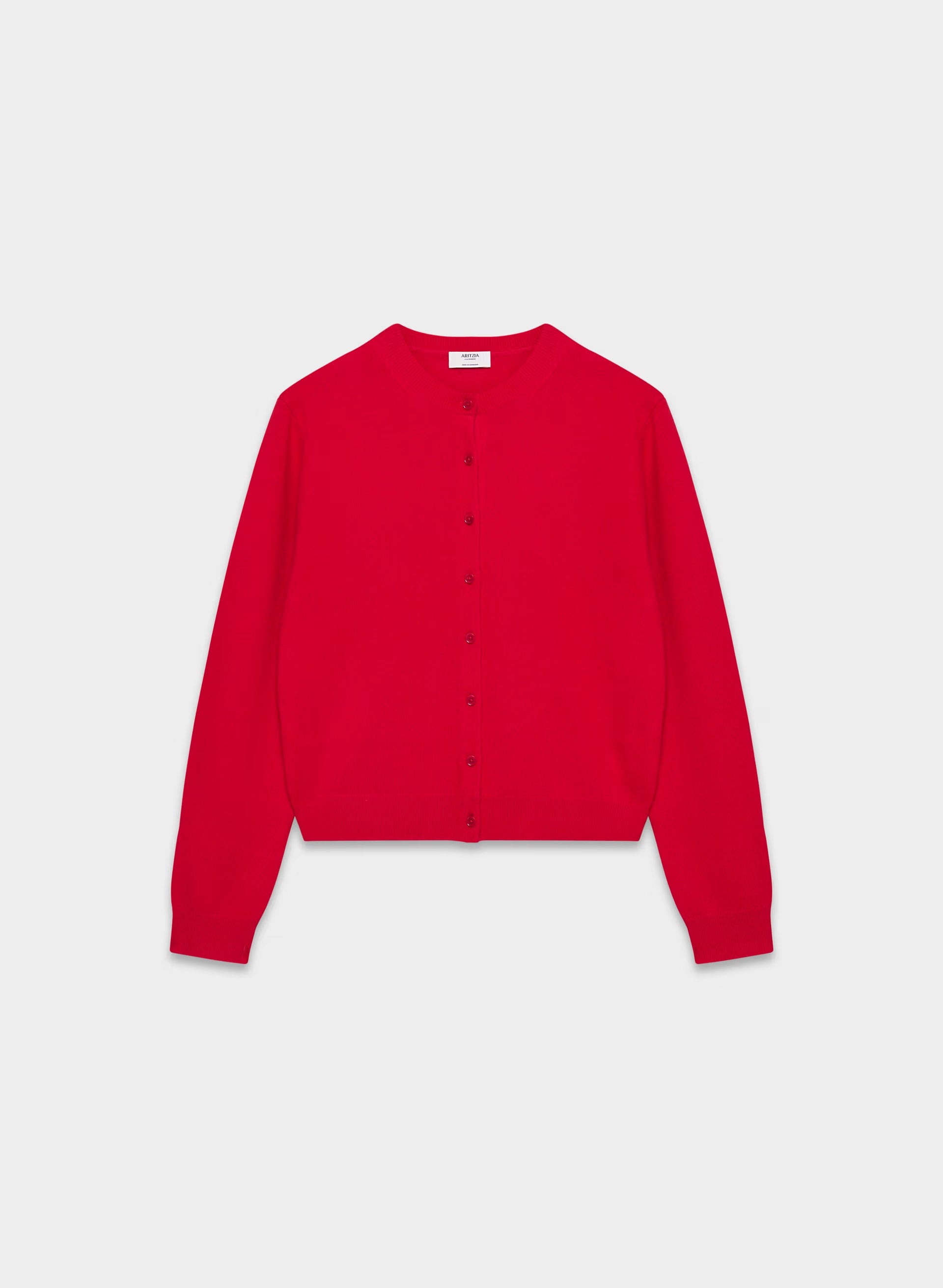 Bare Cashmere Noteworthy Cardigan - FLASHING RED