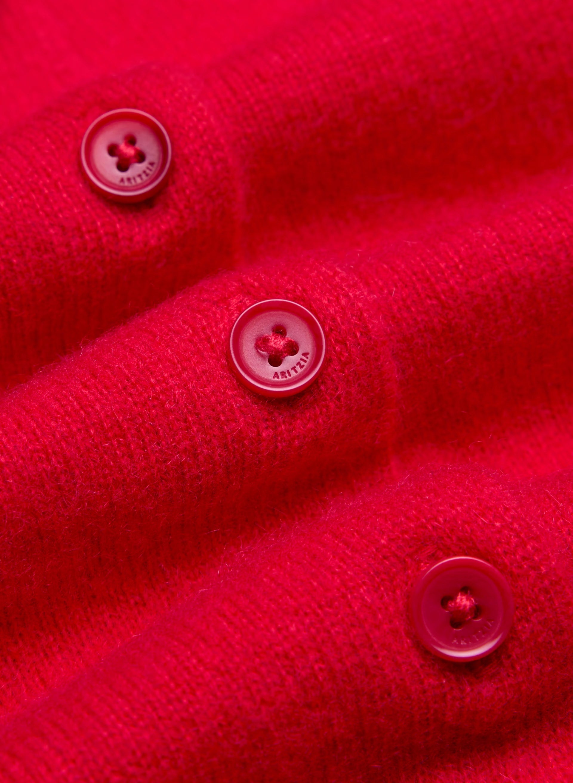 Bare Cashmere Noteworthy Cardigan - FLASHING RED