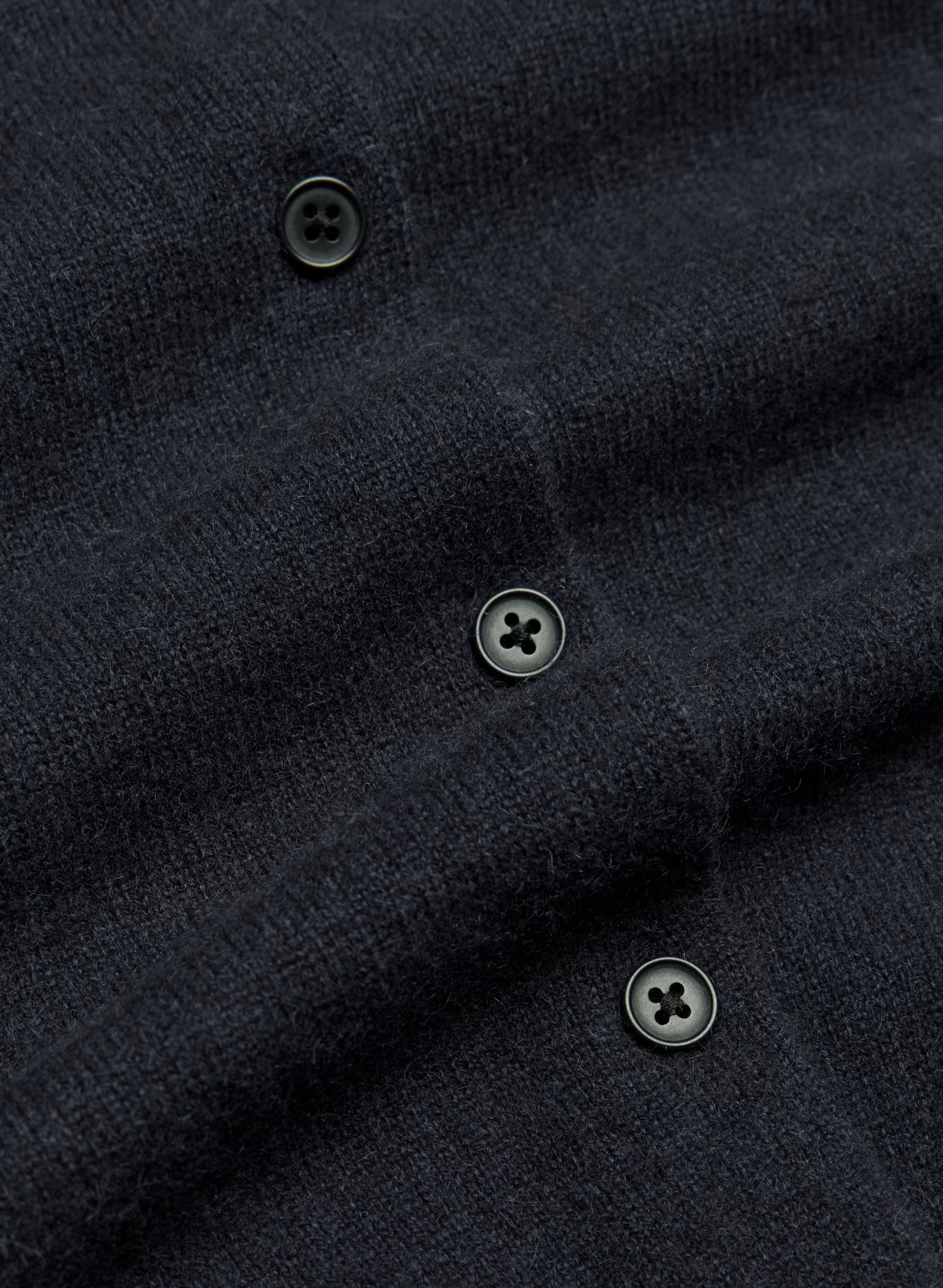 Bare Cashmere Noteworthy Cardigan - DARK NIGHT NAVY