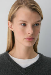 Essential Cashmere Context Sweater - HEATHER CHARCOAL