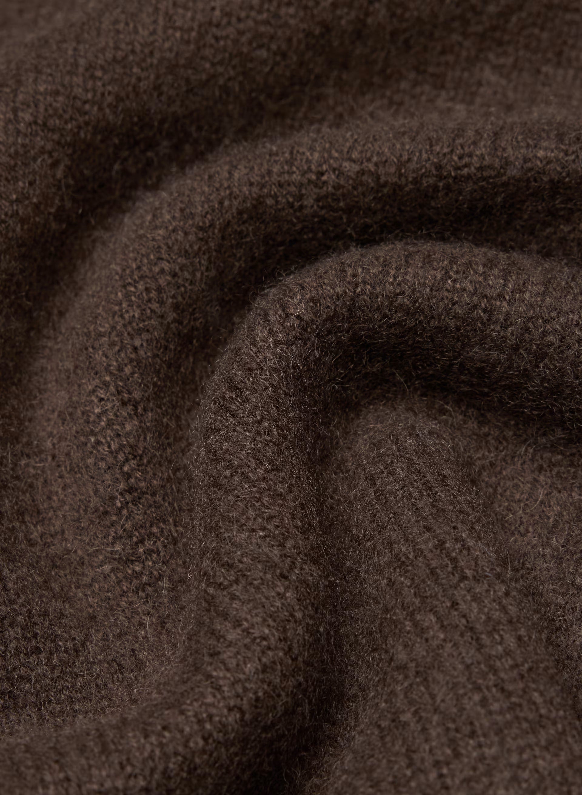Essential Cashmere Relic Sweater - RICH MOCHA BROWN