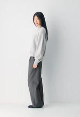 Essential Cashmere Relic Sweater - HEATHER CHROME