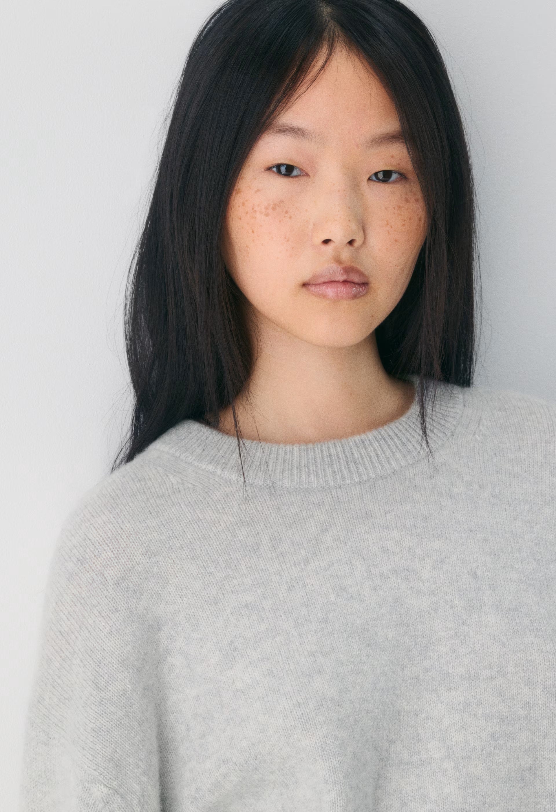 Essential Cashmere Relic Sweater - HEATHER CHROME