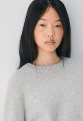 Essential Cashmere Relic Sweater - HEATHER CHROME