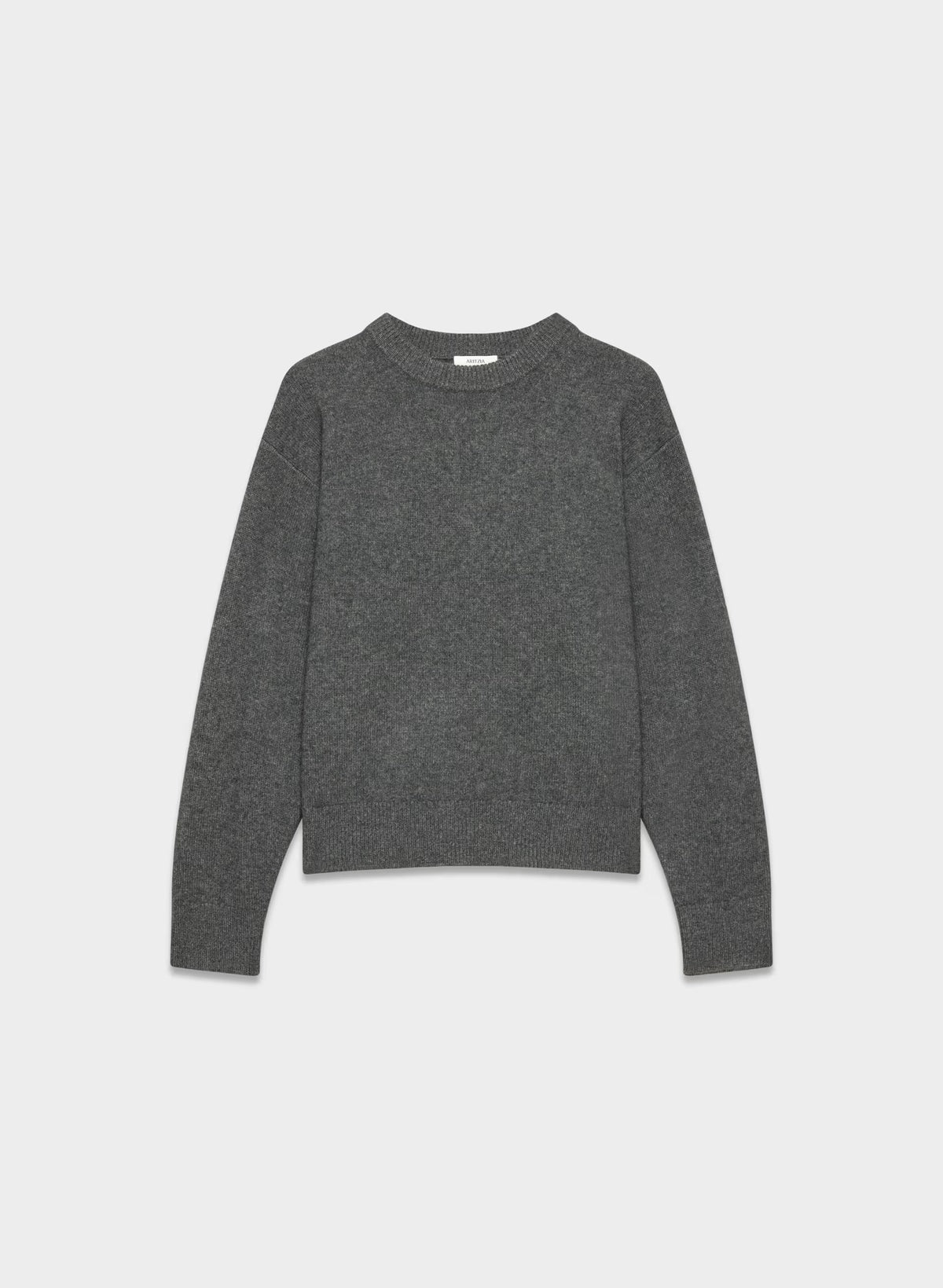 Essential Cashmere Relic Sweater - HEATHER CHARCOAL