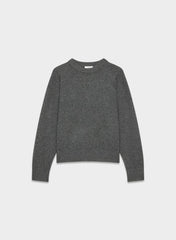 Essential Cashmere Relic Sweater - HEATHER CHARCOAL