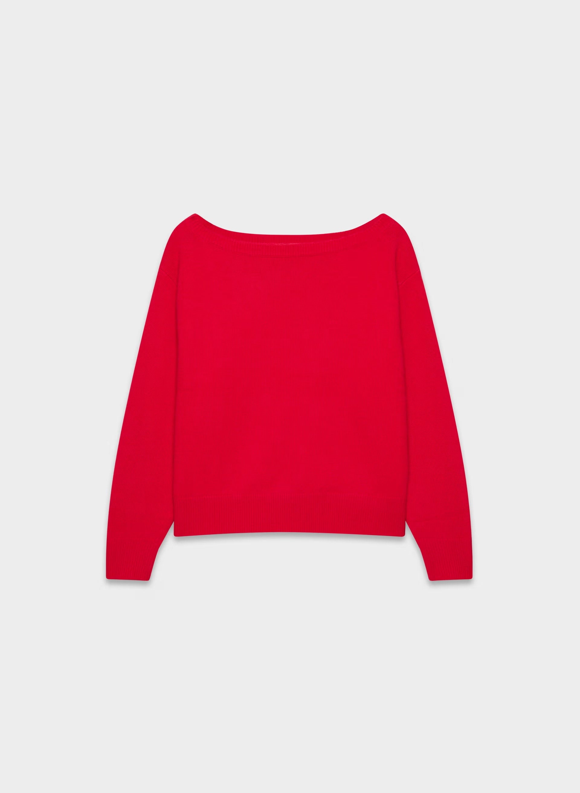 Essential Cashmere Nuance Sweater - FLASHING RED