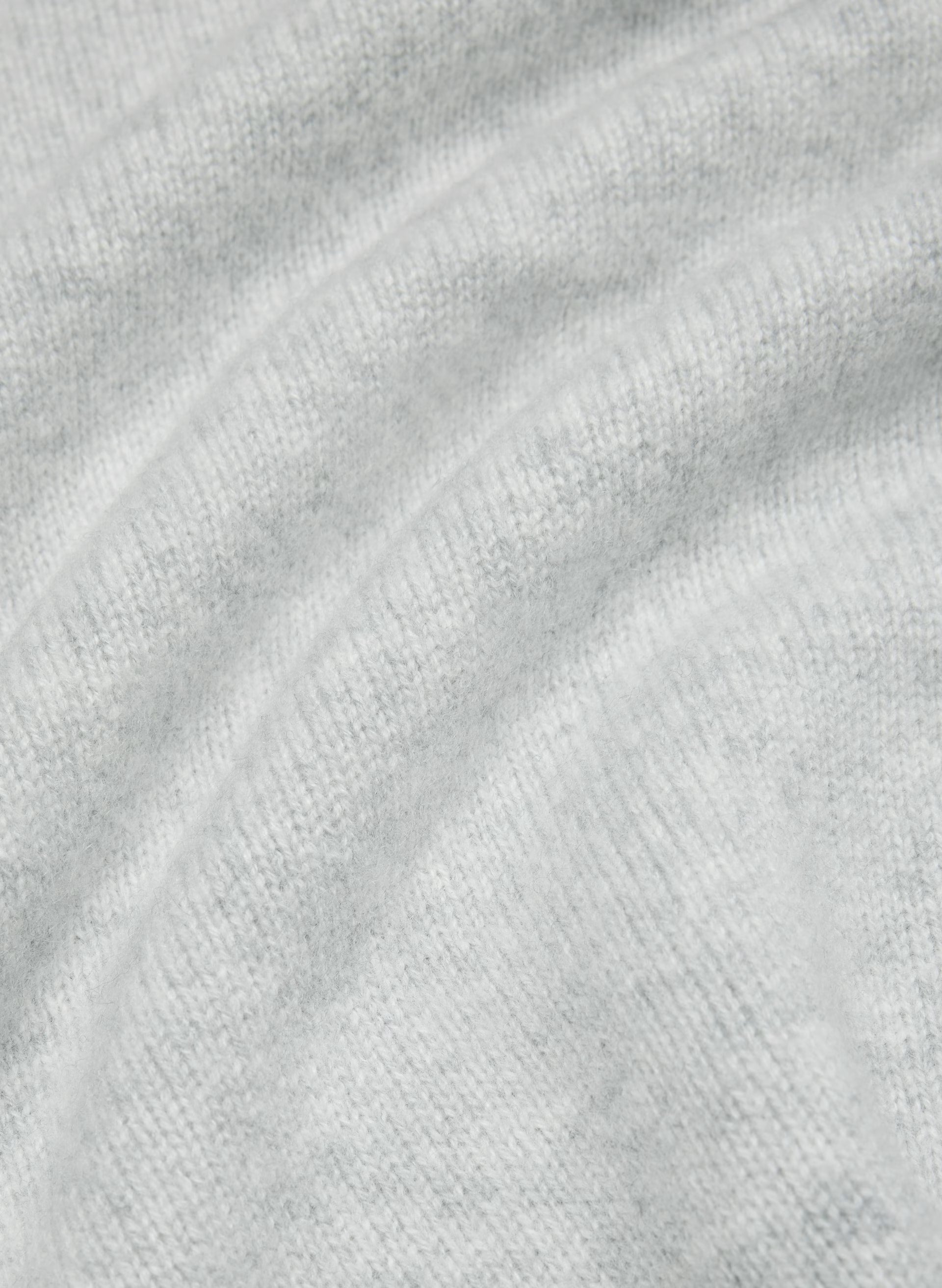 Essential Cashmere Nuance Sweater - HEATHER CHROME