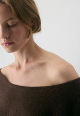 SoftSpoke™ Rhoda Sweater - RICH MOCHA BROWN