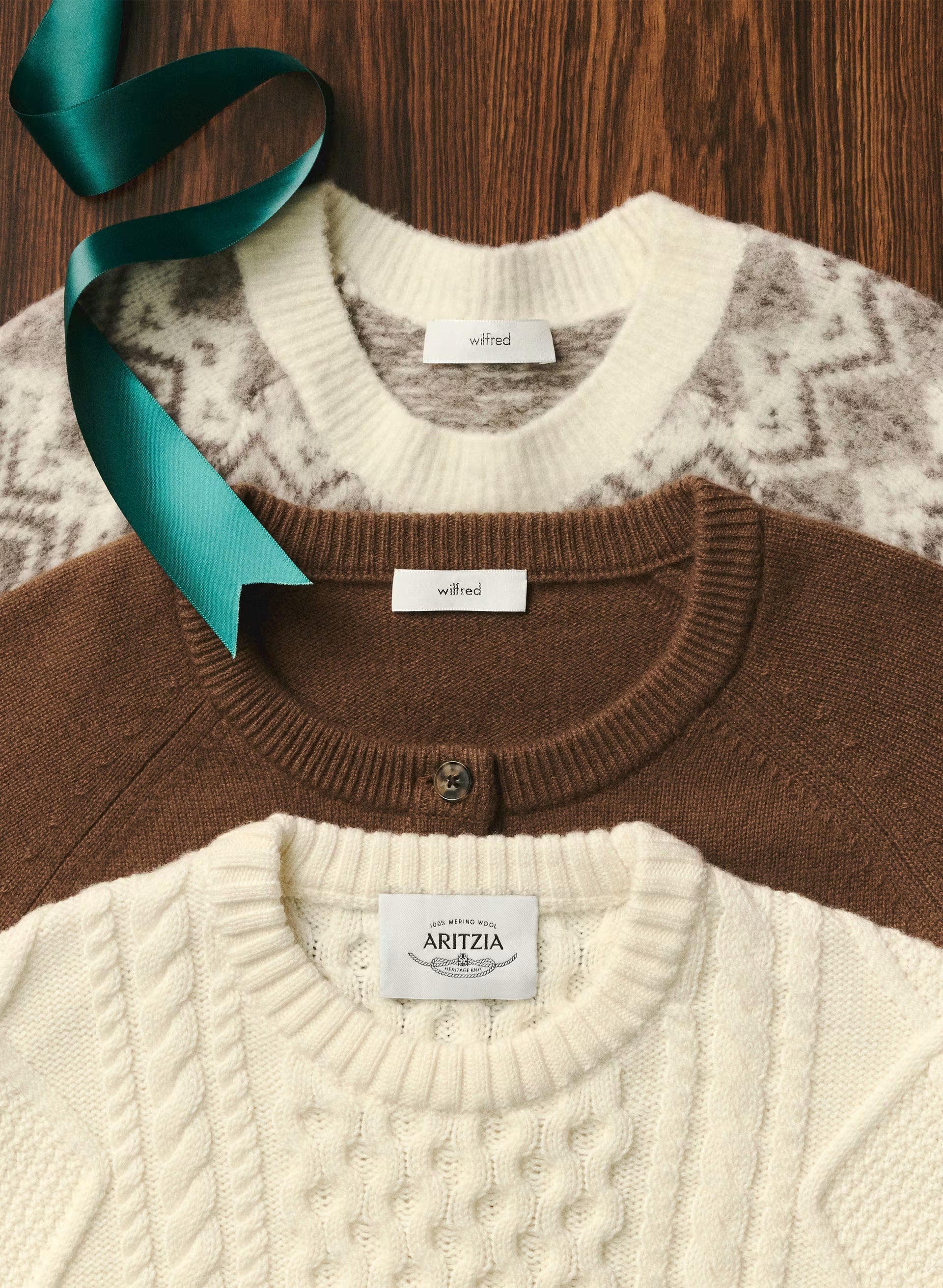 Essential Wool Cashmere London Cardigan - CHOCOLATIER BROWN