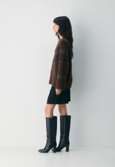 Harlow Sweater - DARK BROWN /MULTI