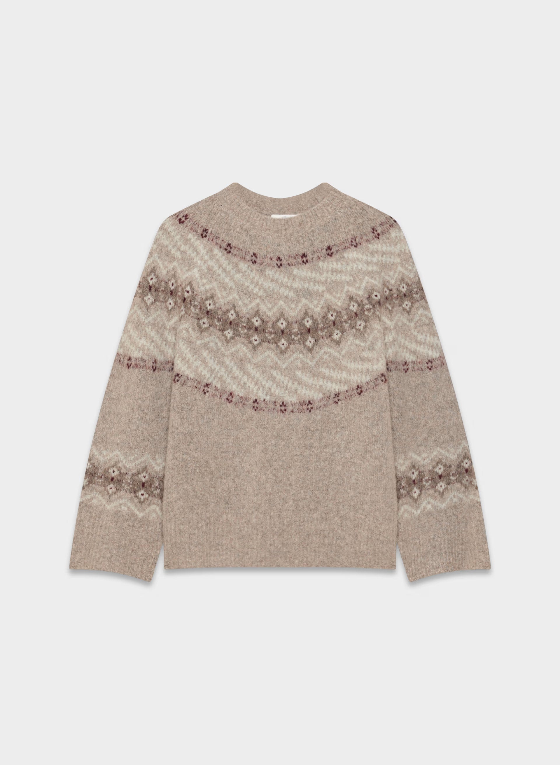 Harlow Sweater - HTHR STN GR /MULTI