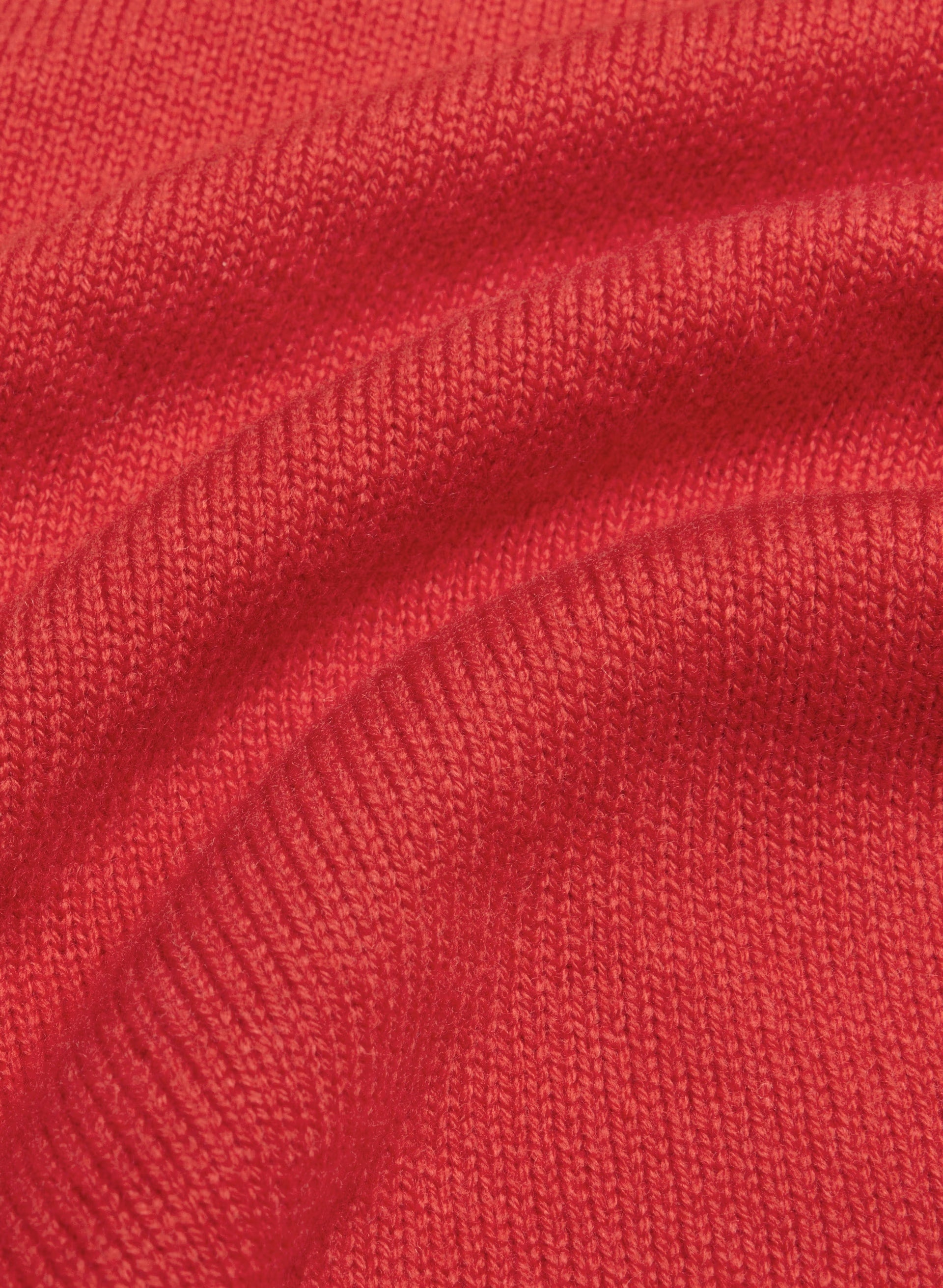 Atticus Merino Wool Sweater - FLASHING RED