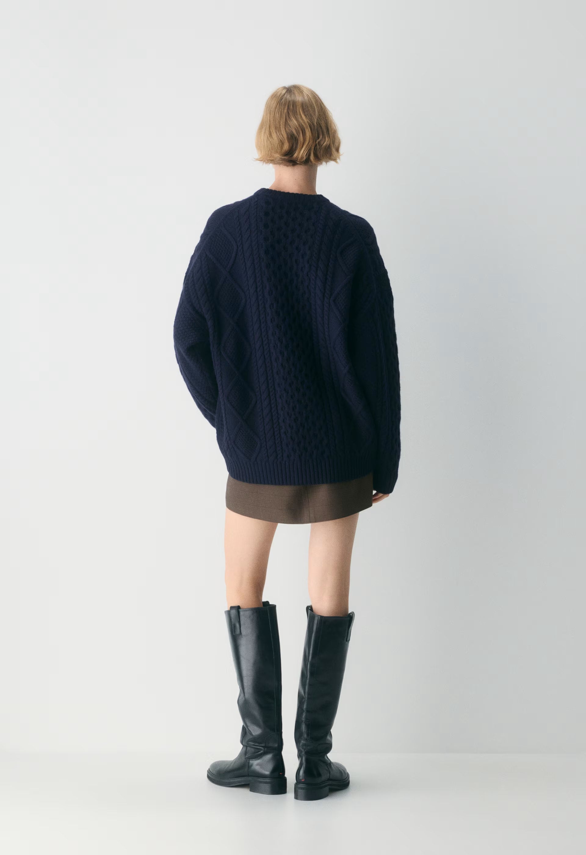 Heritage Knit Merino Wool Crew Sweater - ADMIRAL