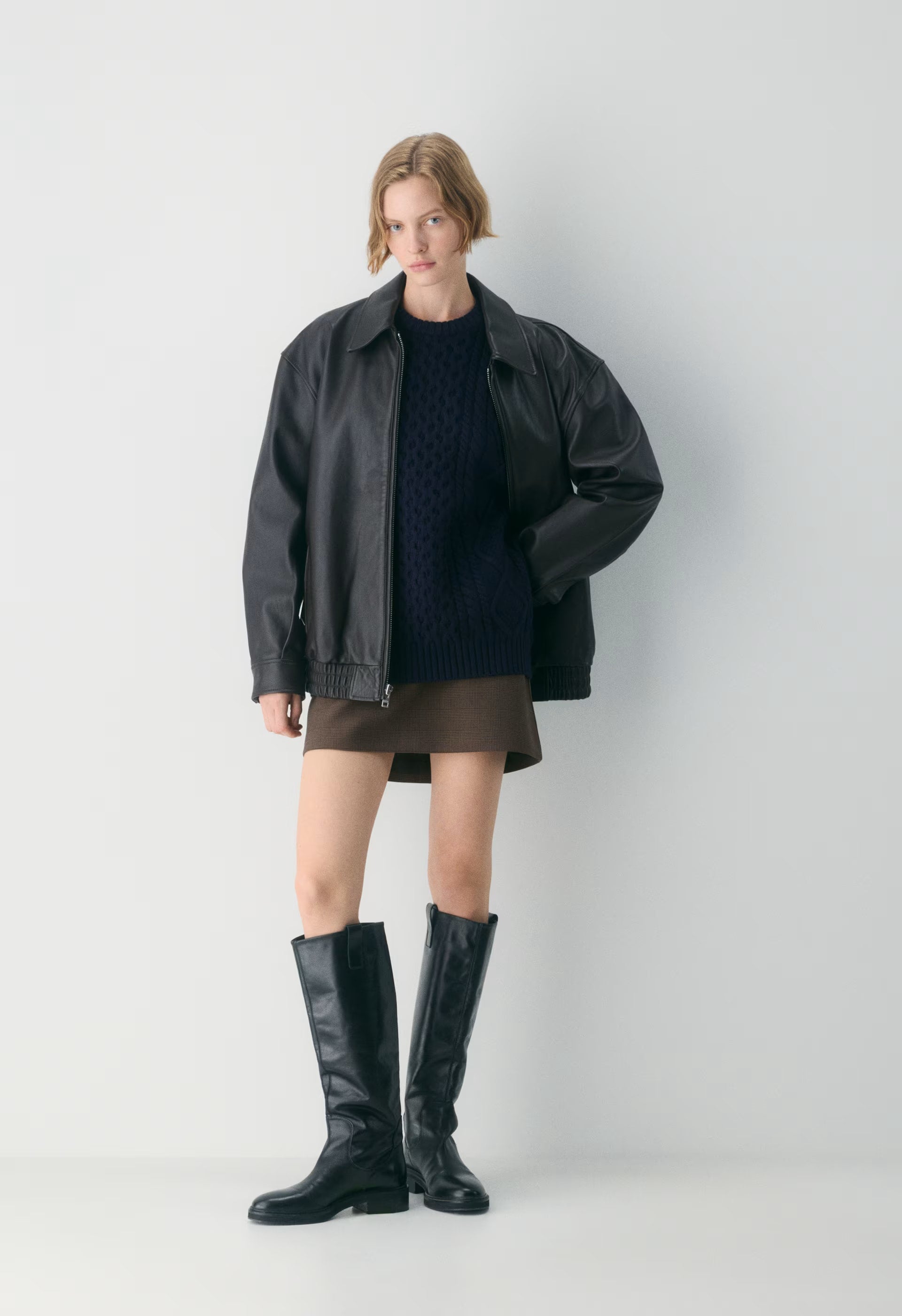 Heritage Knit Merino Wool Crew Sweater - ADMIRAL