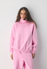 Cozy Sweatfleece Mega Raglan™ Funnel Neck - CAMPUS GREEN
