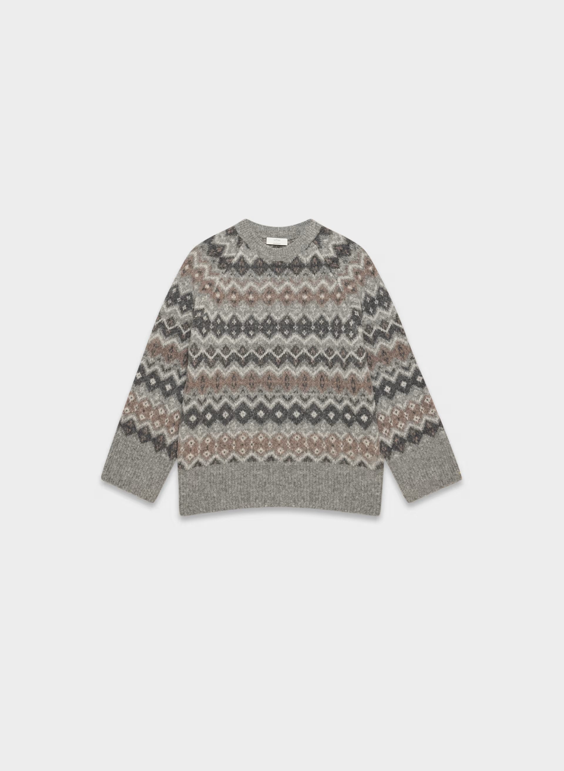 Harlow Sweater - HTH DK GR/ HTH PBL GR