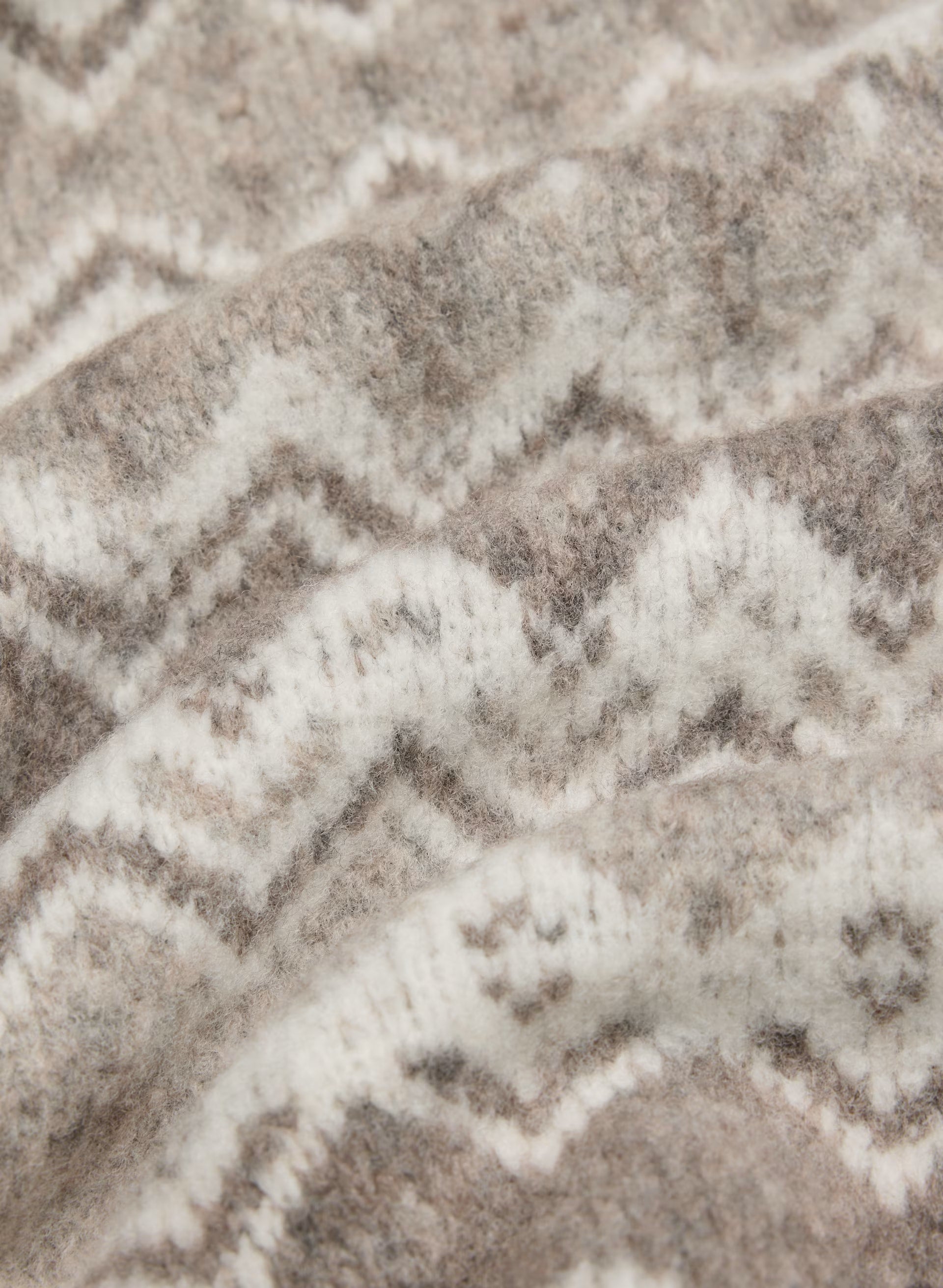 Harlow Sweater - VNTG WT/ HTH STN GR