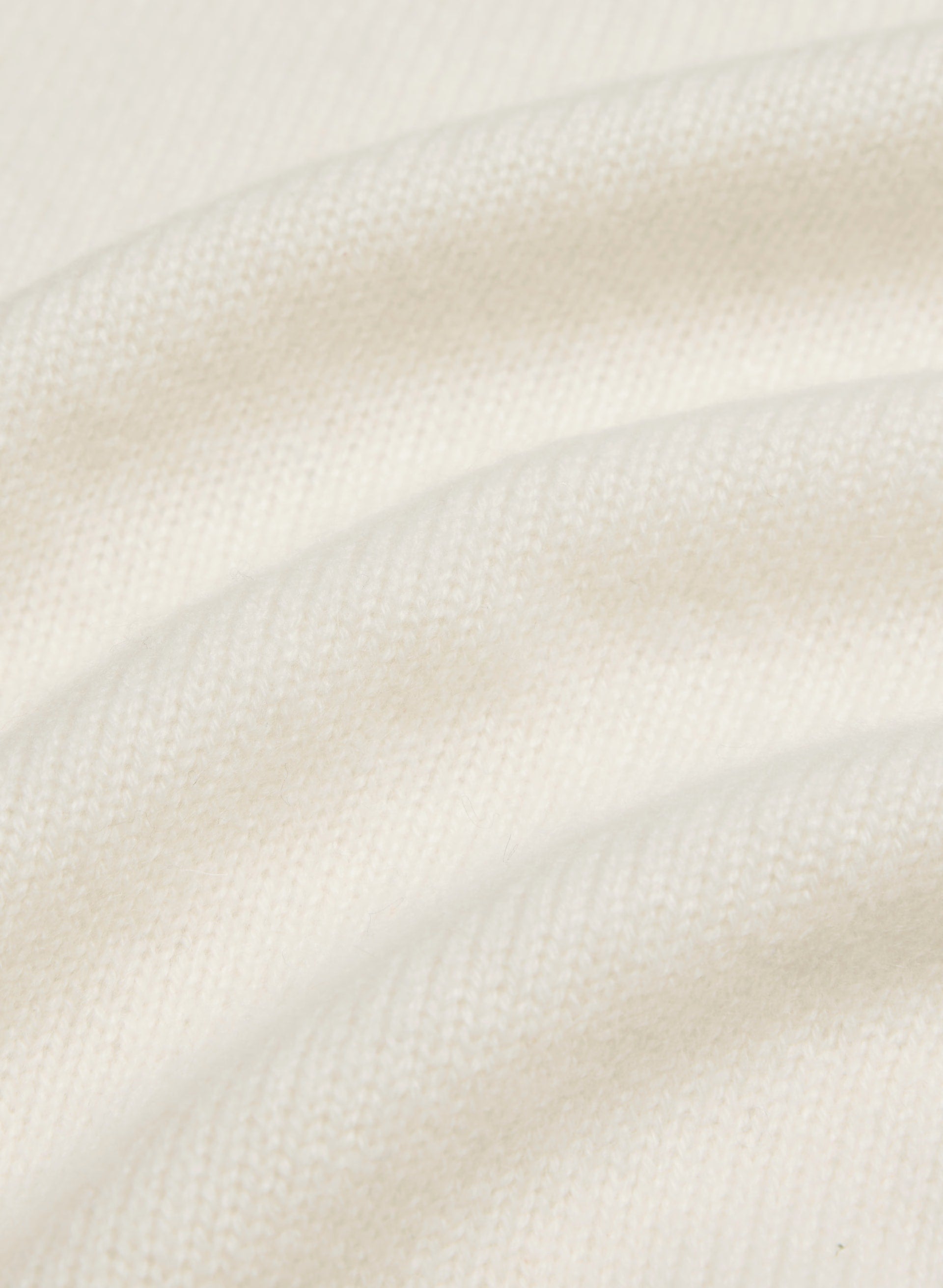 Essential Cashmere Idyllic Zip Hoodie - WHISPER WHITE