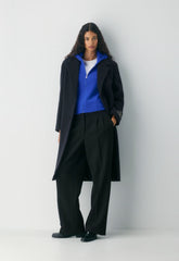 Essential Cashmere Idyllic Zip Hoodie - ABLAZE BLUE