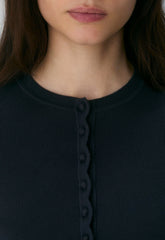 Shelly Cardigan - Wonder Yarn - DARK NIGHT NAVY