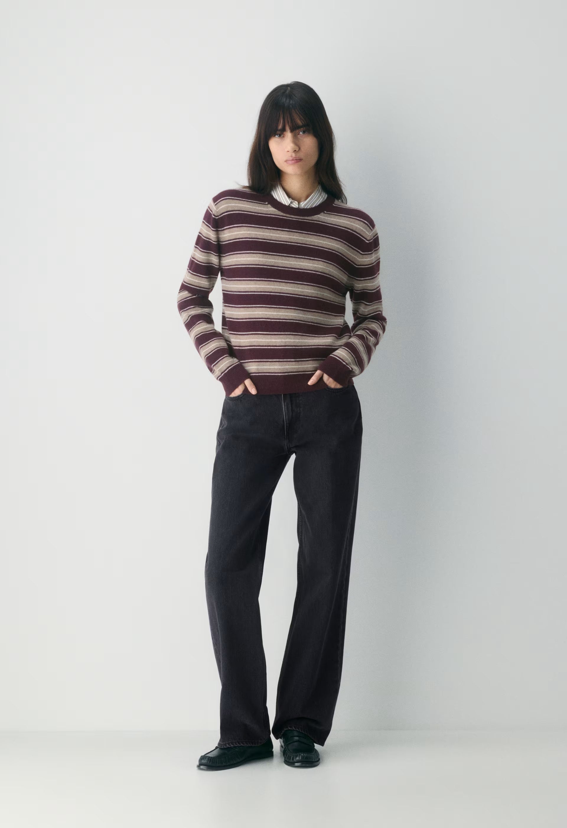 Bare Cashmere Bloor Sweater - CDN/HTHER NMD TPE