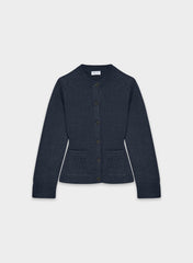 Meraki Merino Wool Cardigan - TOTAL ECLIPSE