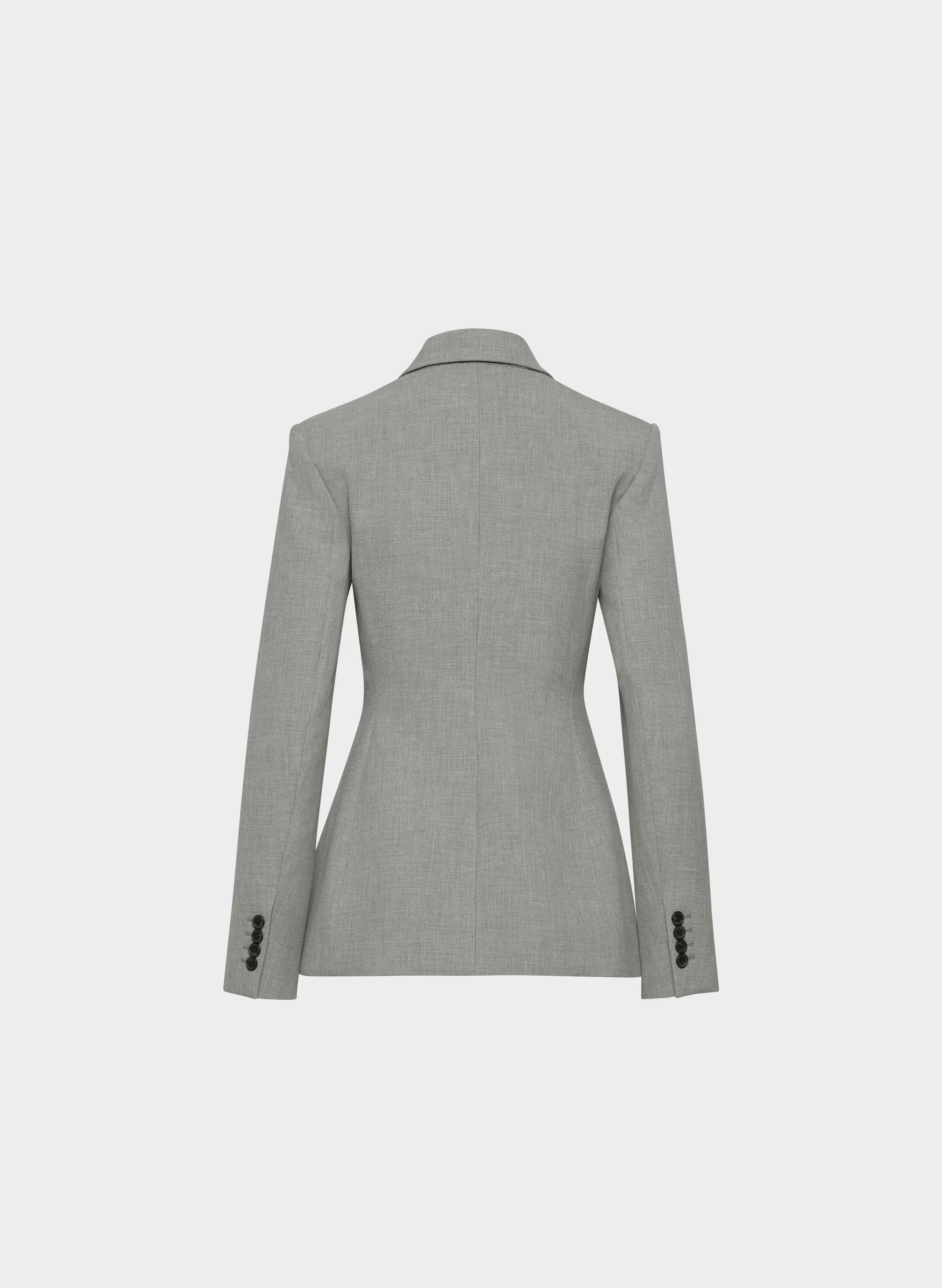 Standout Blazer - Eversential™ - HEATHER DARK GREY