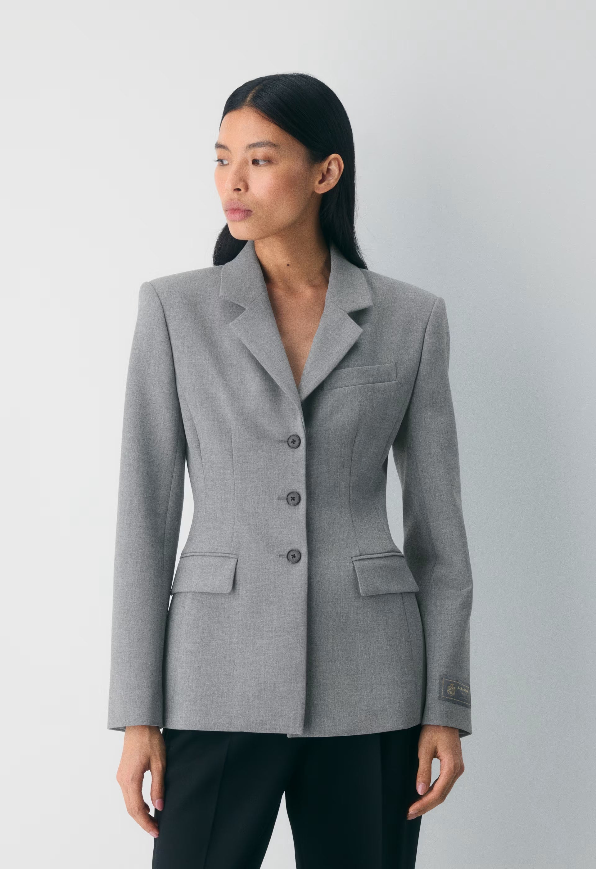 Standout Blazer - Eversential™ - HEATHER DARK GREY