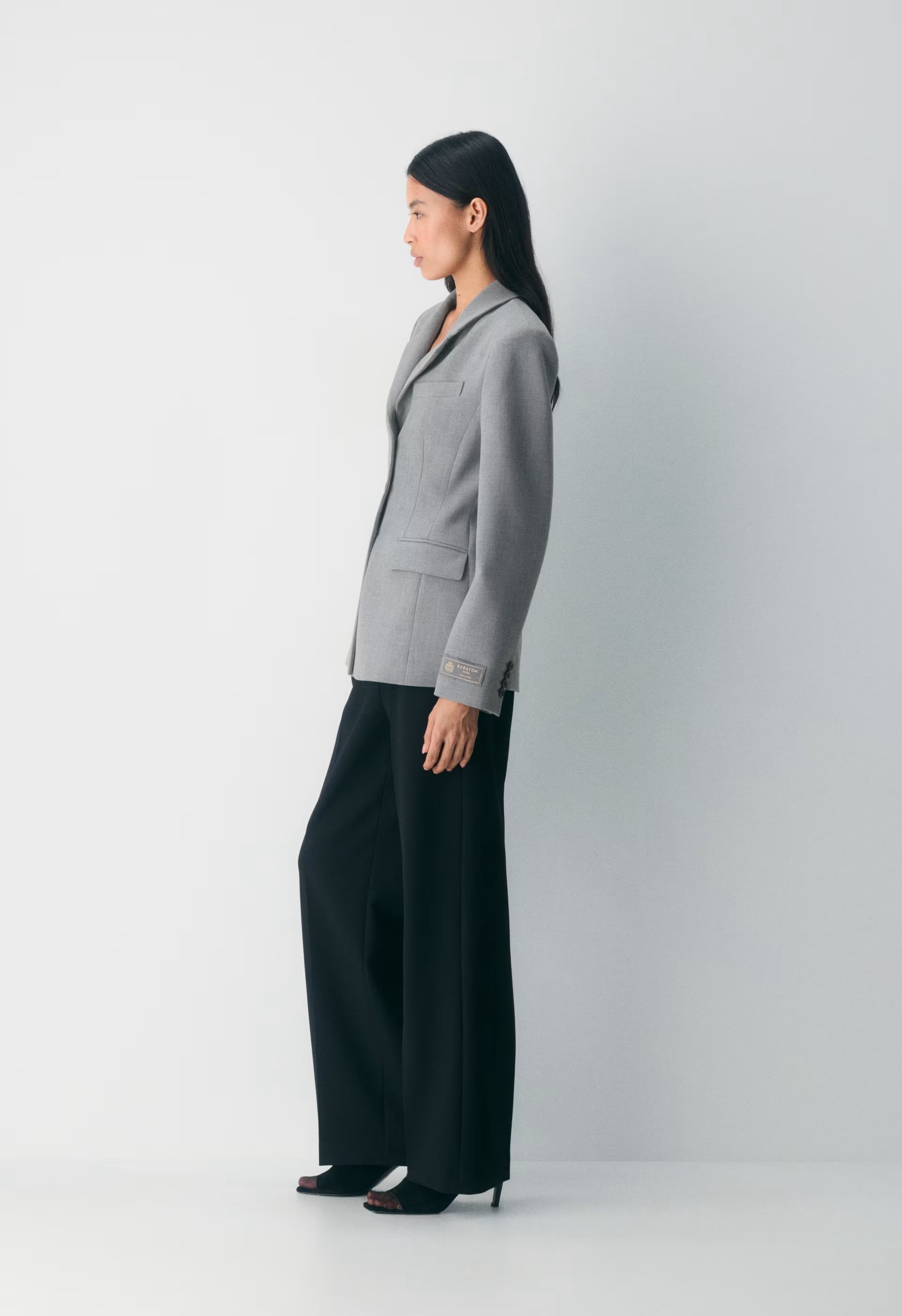Standout Blazer - Eversential™ - HEATHER DARK GREY