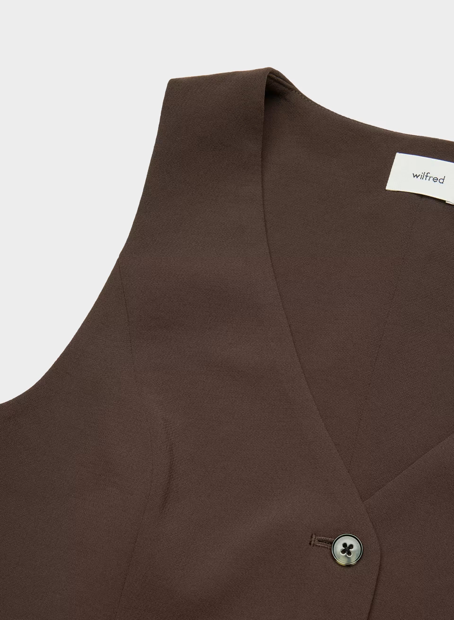Pacino Vest - Crepette™ - RICH MOCHA BROWN