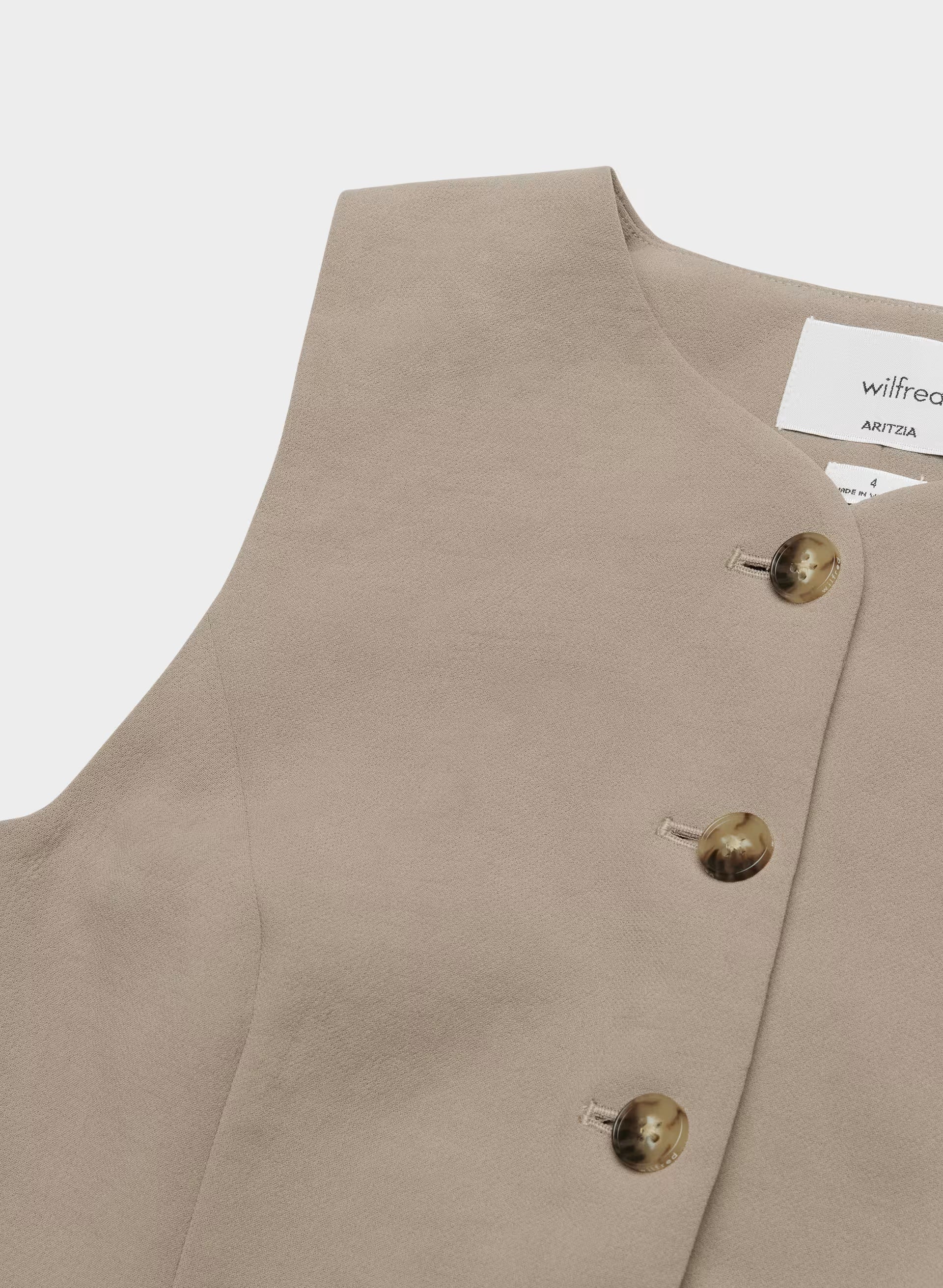 Regal Vest - Crepette™ - NOMAD TAUPE