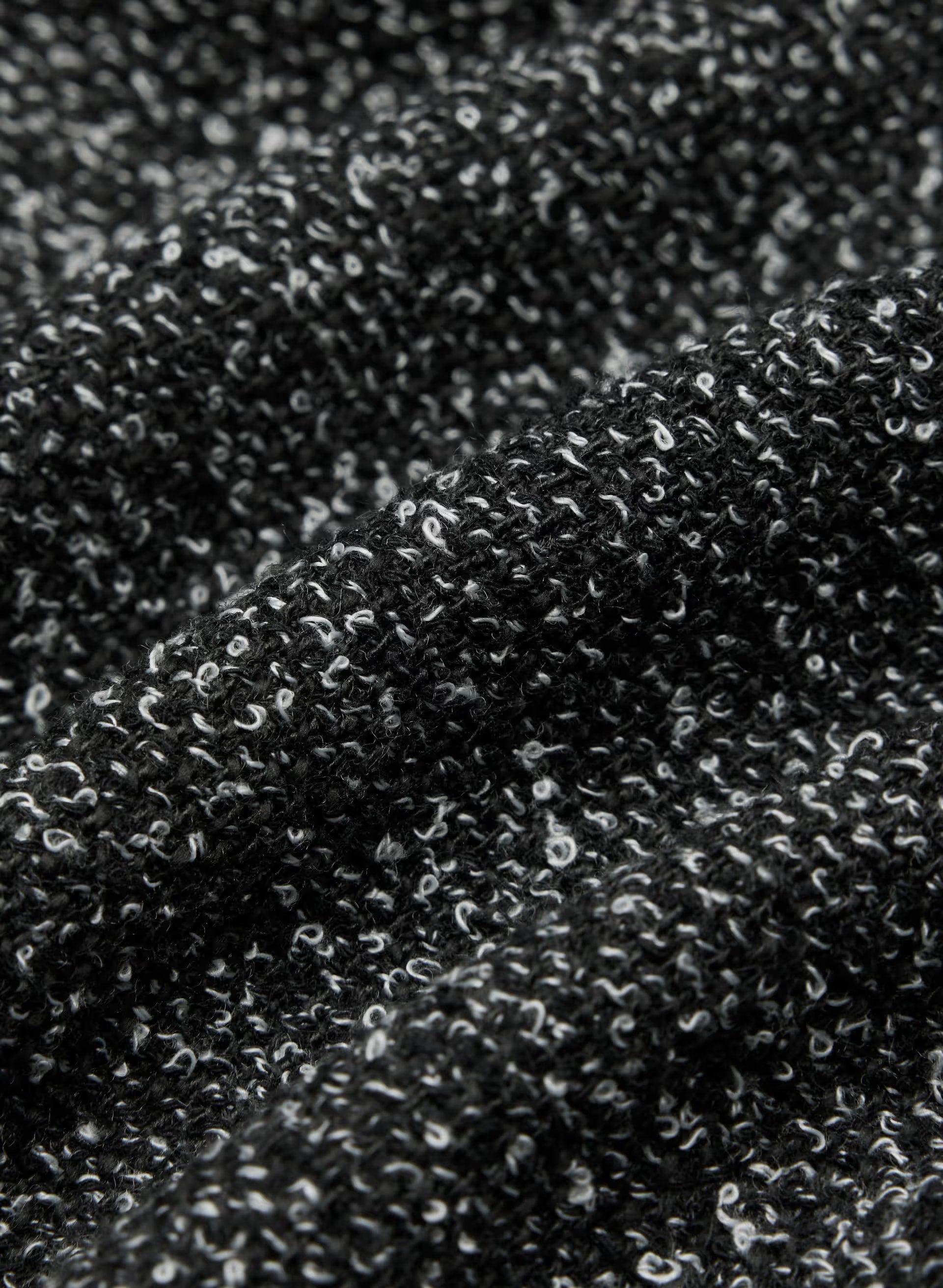 Acquire Jacket - Tweed - BLACK/WHITE
