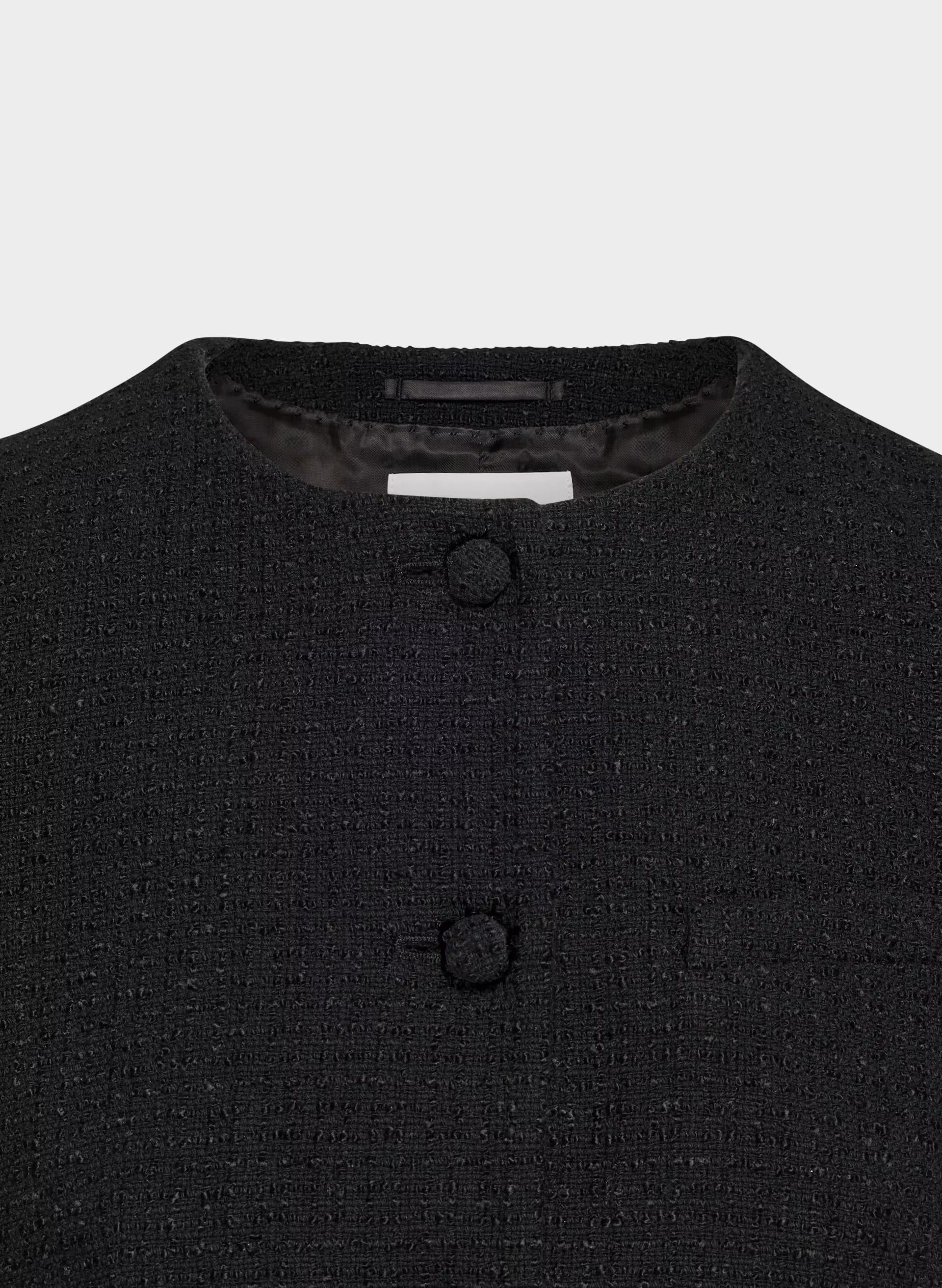 Acquire Jacket - Tweed - BLACK