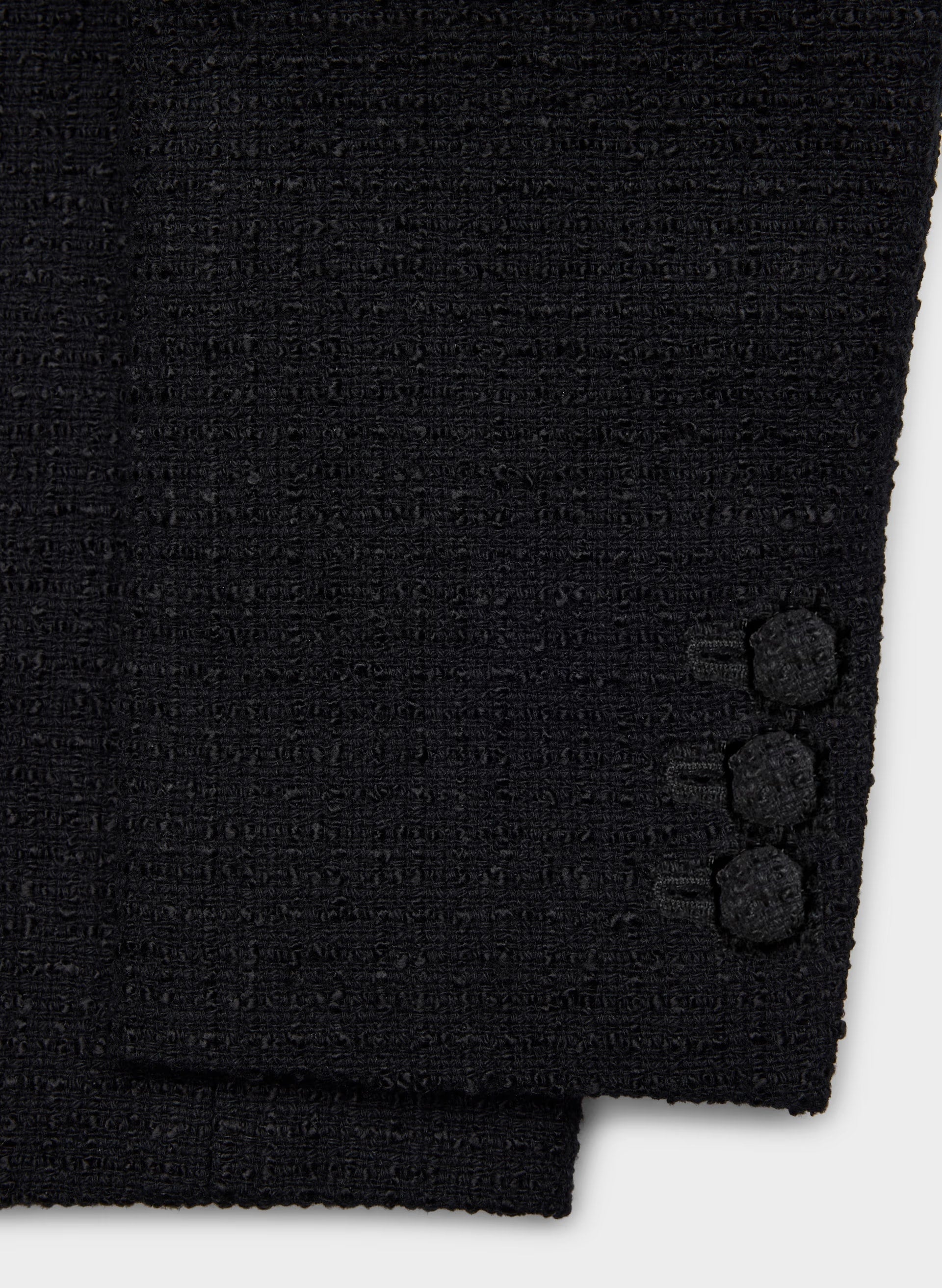 Acquire Jacket - Tweed - BLACK