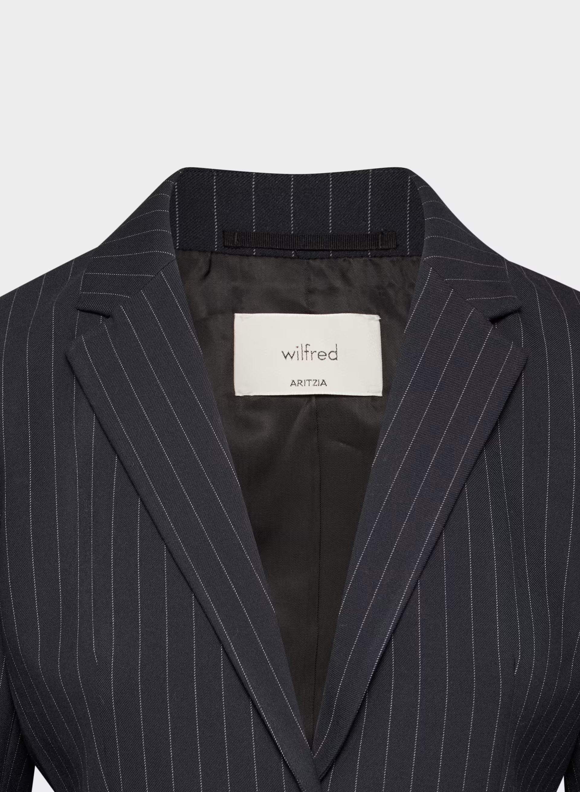 Etiquette Blazer - BLK STRP DK NT NVY/GRY